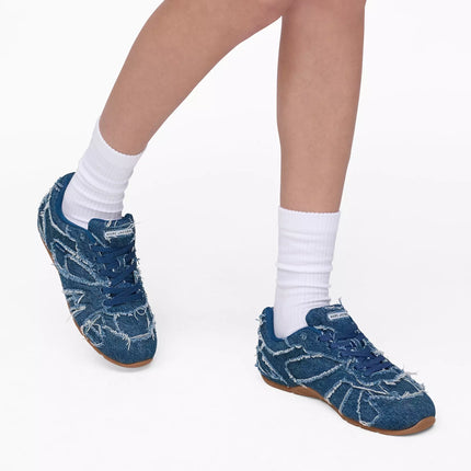 Marc Jacobs Women's The Denim 72 Spring Sneaker Blue