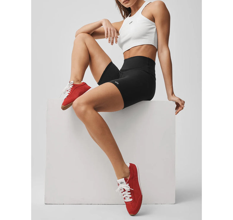 alo Women's Sunset Sneaker Candy Heart Red