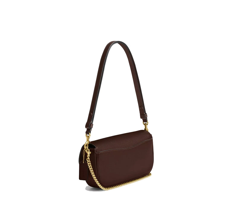 Coach Women's Brook Flap Chain Bag Brass/Maple