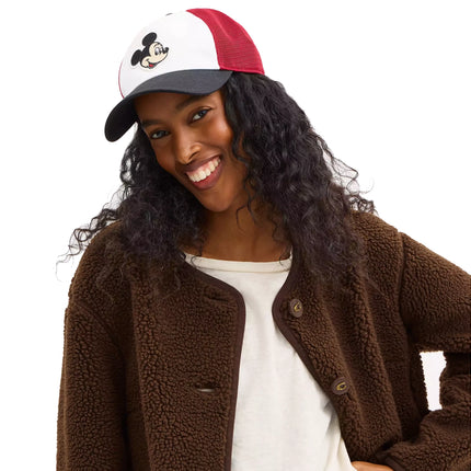 Coach Unisex Disney X Coach Trucker Hat With Mickey Mouse Chalk Multi