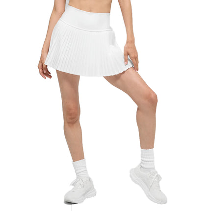 alo Women's Grand Slam Tennis Skirt White