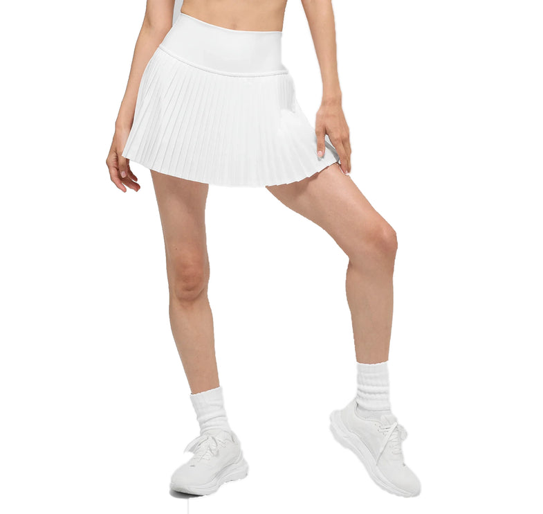 alo Women's Grand Slam Tennis Skirt White
