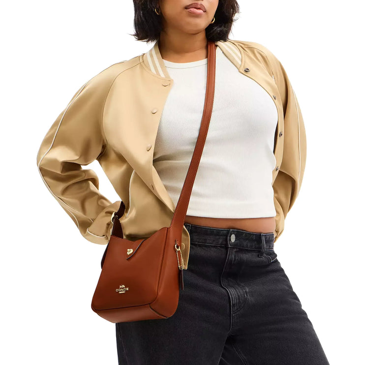 Coach Women's Hadley Mini Crossbody Bag Gold/Tan