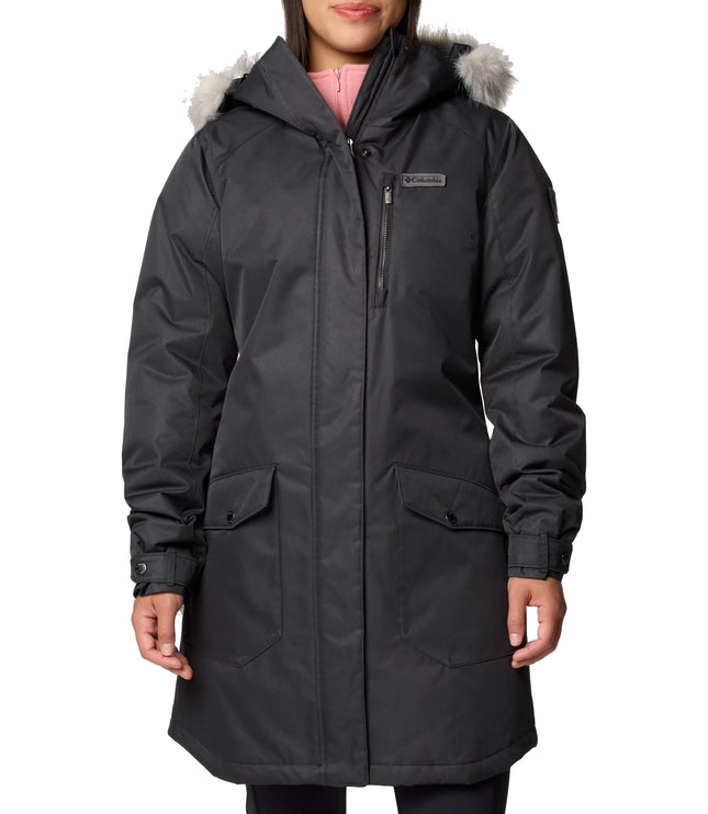 Columbia Women's Suttle Mountain Long Insulated Jacket Black