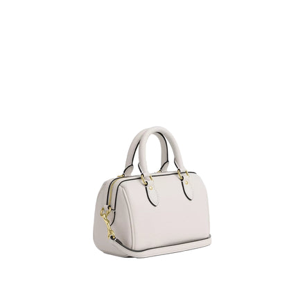 Coach Women's Mini Rowan Crossbody Bag Gold/Chalk