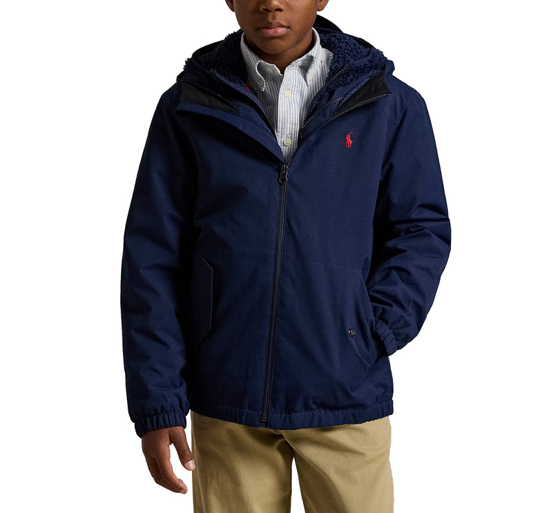 Polo Ralph Lauren Unisex Kid's P-Layer 1 Hooded Jacket Newport Navy
