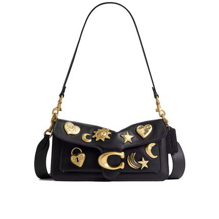 Coach Women's Tabby Shoulder Bag 26 Inspired by Shan Yichun Brass/Black