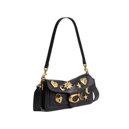 Coach Women's Tabby Shoulder Bag 26 Inspired by Shan Yichun Brass/Black