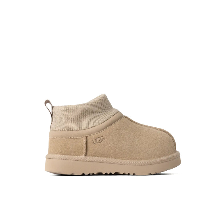 UGG Toddlers Classic Ultra Stretch Cuff Mustard Seed