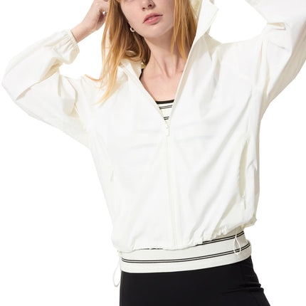 Uniqlo Women's Pocketable UV Protection Parka 00 White
