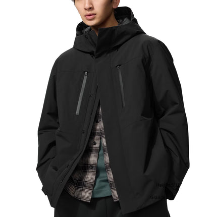 Uniqlo Unisex Hybrid Down Parka 09 Black