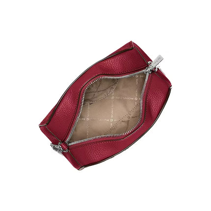 Michael Kors Women's Ashton Extra-Small Camera Crossbody Bag Maroon