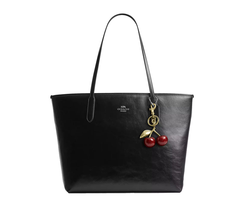 Coach Women's City Tote Bag Silver/Black