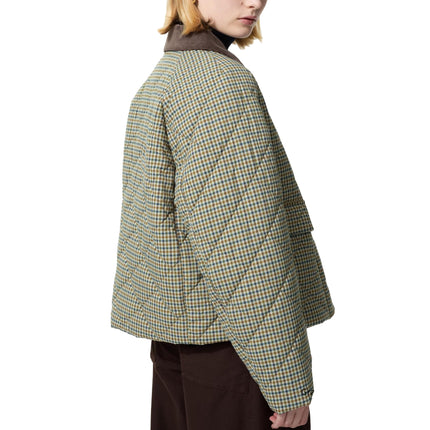 Uniqlo Women's Padded Utility Short Jacket | Pattern 34 Brown