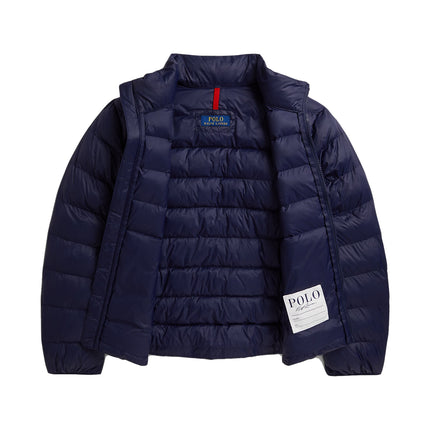 Polo Ralph Lauren Boy's The Colden Packable Quilted Jacket Newport Navy