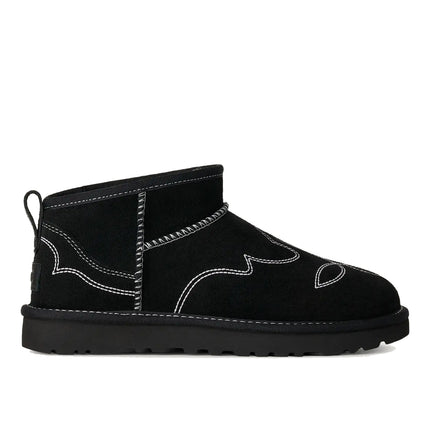 UGG Women's Classic Ultra Mini Western Black