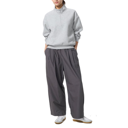 Uniqlo Women's Cotton Volume Easy Pants 07 Gray