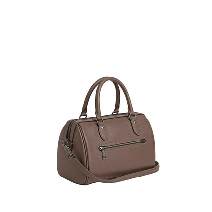 Coach Women's Rowan Satchel Bag Gunmetal/Dark Stone