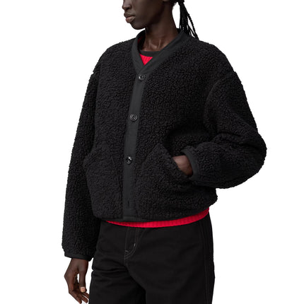 Uniqlo Women's Fleece Short Jacket 09 Black