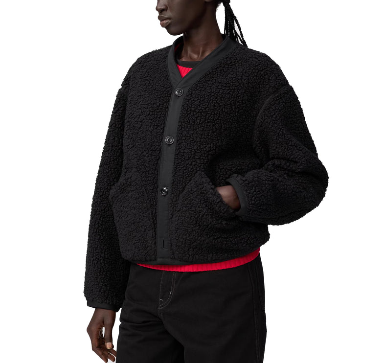 Uniqlo Women's Fleece Short Jacket 09 Black