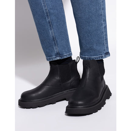 UGG Men's Chelsea Lug Leather Black