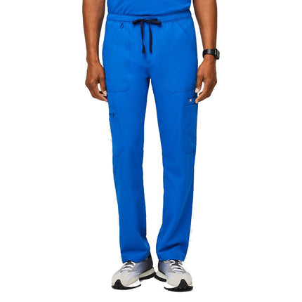 FIGS Men's Cairo Cargo Scrub Pants Royal Blue
