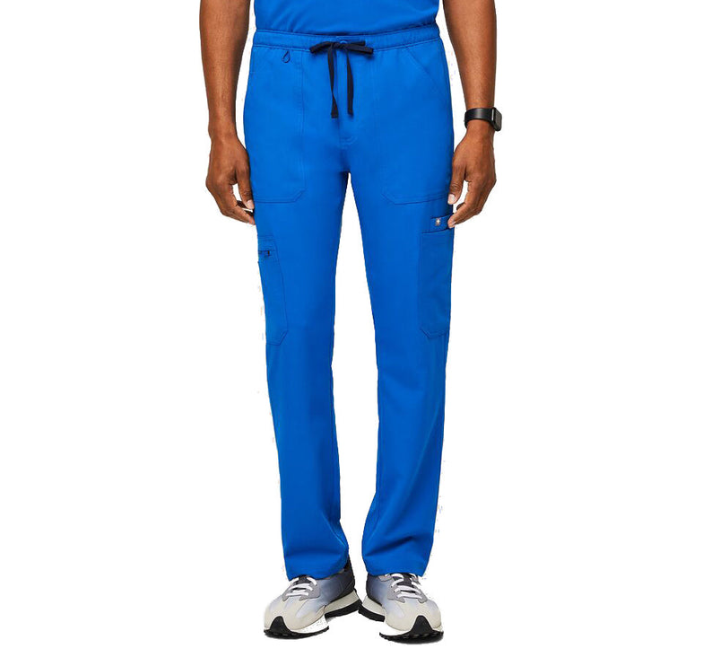 FIGS Men's Cairo Cargo Scrub Pants Royal Blue