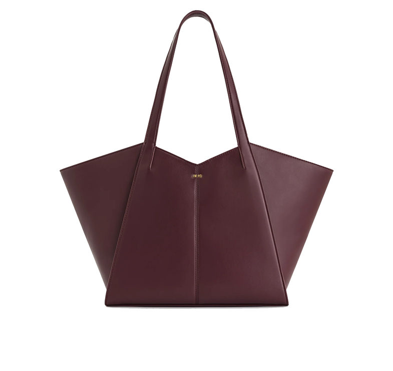 JW PEI Women's Kiana Large Capacity Tote Bag - Deep Claret