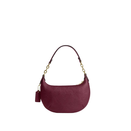 Coach Women's Mini Payton Bag Gold/Dark Cherry