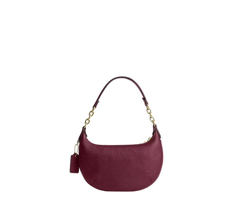 Coach Women's Mini Payton Bag Gold/Dark Cherry