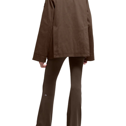 alo Women's Twill Barn Jacket Espresso