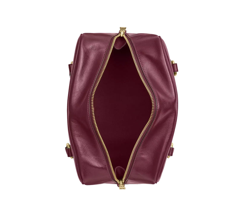 Coach Women's Sydney Shoulder Bag Gold/Dark Cherry