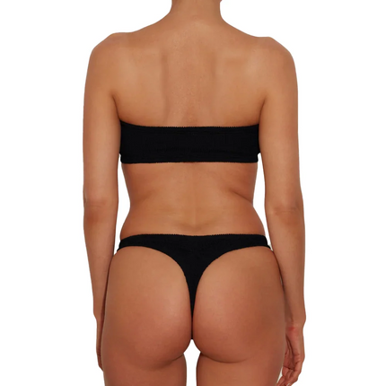 HUNZA G Women's Shay Bikini Black