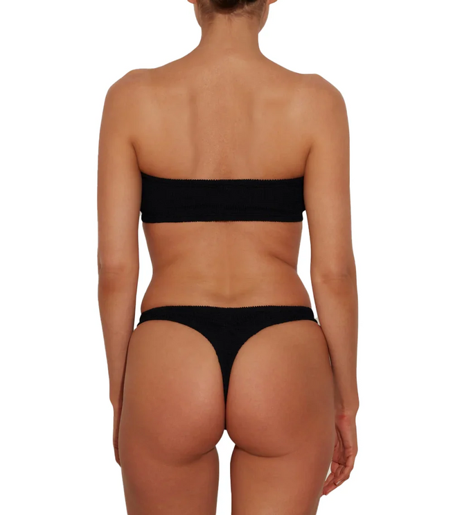 HUNZA G Women's Shay Bikini Black