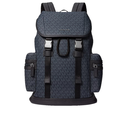 Michael Kors Unisex Cooper Logo Backpack Admiral/Pale Blue
