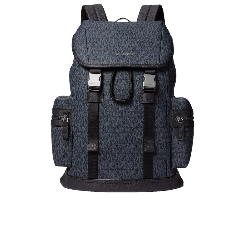 Michael Kors Unisex Cooper Logo Backpack Admiral/Pale Blue
