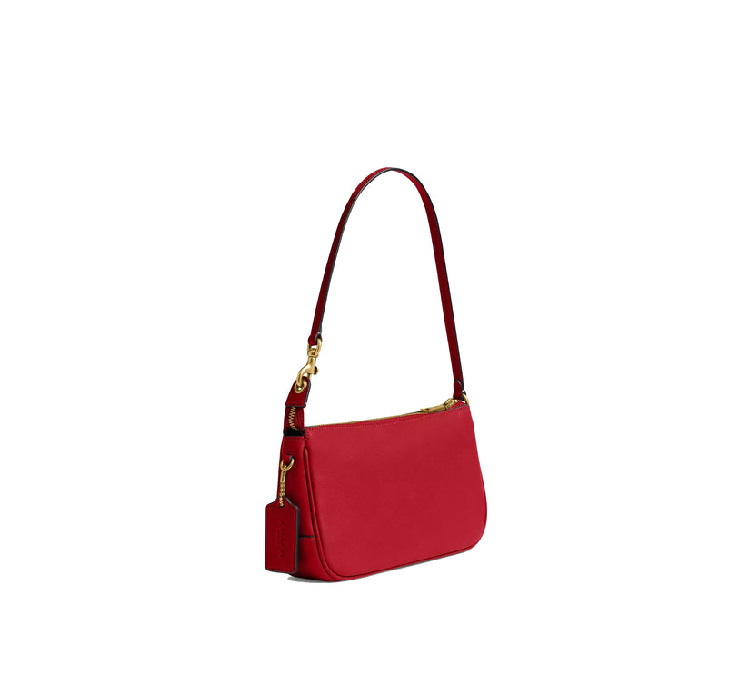 Coach Women's Plaza Bag Brass/Scarlet