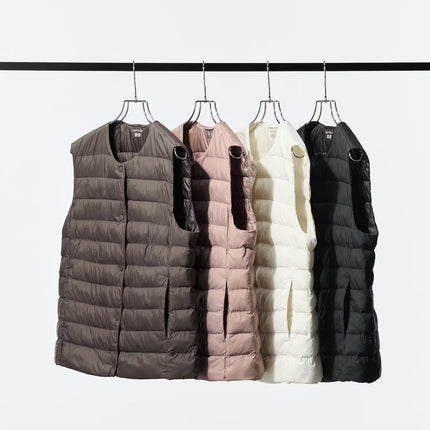 Uniqlo Women's Pufftech Compact Vest 11 Pink