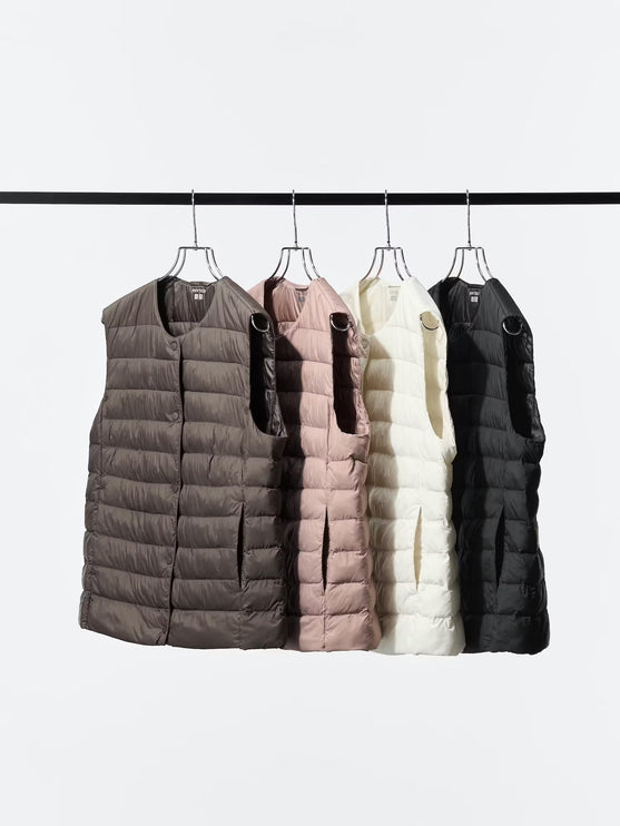Uniqlo Women's Pufftech Compact Vest 11 Pink