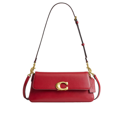 Coach Women's Jet Shoulder Bag Brass/Poppy