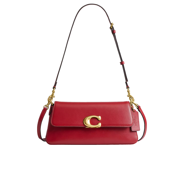Coach Women's Jet Shoulder Bag Brass/Poppy