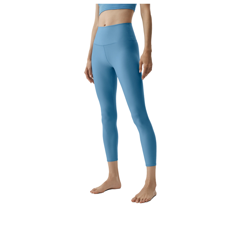 alo Women's 7/8 High-Waist Airlift Legging California Blue
