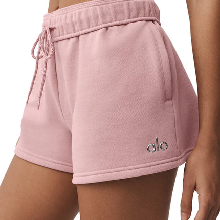 alo Women's Accolade Short Vintage Pink