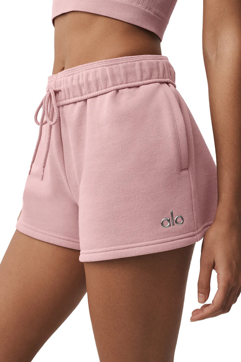 alo Women's Accolade Short Vintage Pink