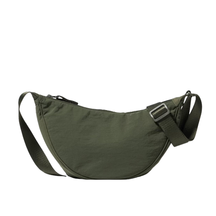 Uniqlo Unisex Round Mini Shoulder Bag 58 Dark Green