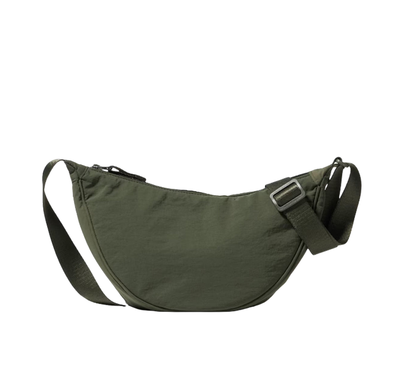 Uniqlo Unisex Round Mini Shoulder Bag 58 Dark Green
