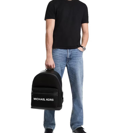 Michael Kors Unisex Cooper Canvas Backpack Black