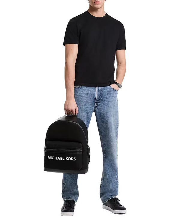 Michael Kors Unisex Cooper Canvas Backpack Black