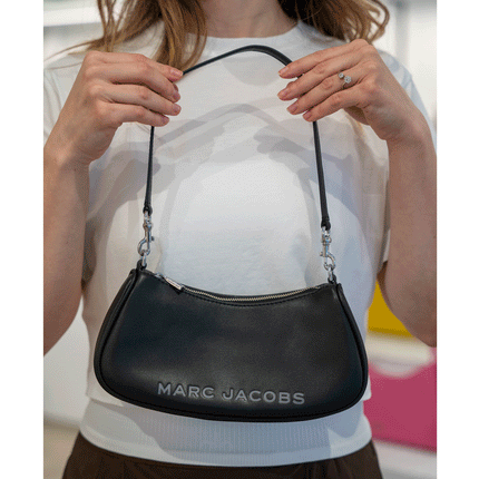 Marc Jacobs Women's The Star Charm Shoulder Bag Black