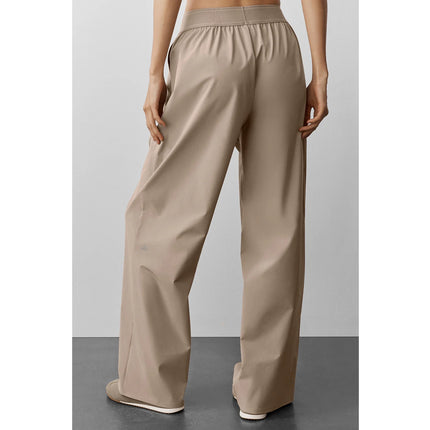 alo Women's Suit Up Trouser (Regular) Gravel